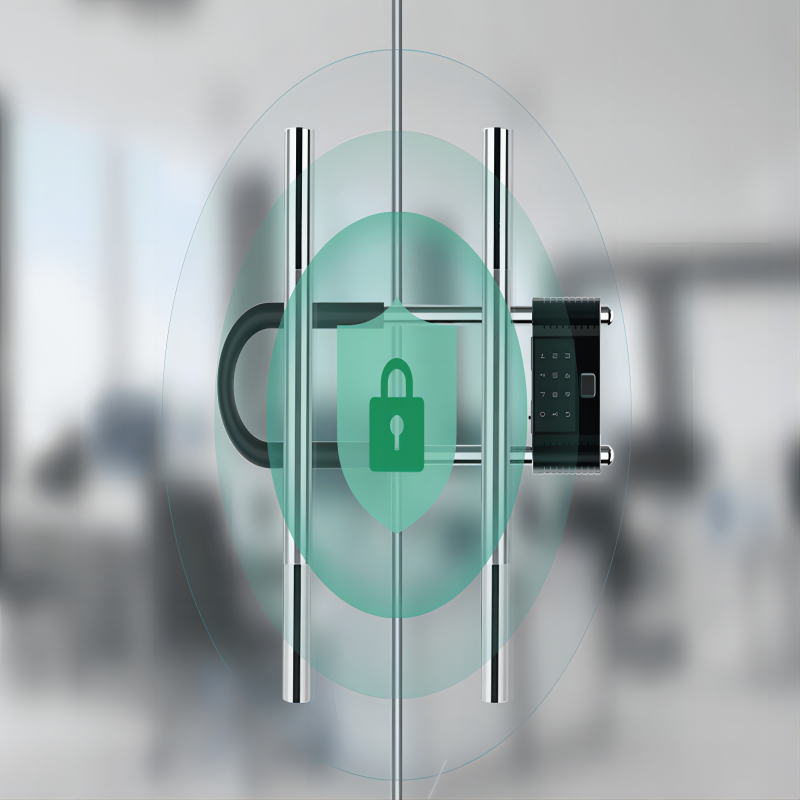 歐米智能U型單車(chē)鎖  可APP 指紋 密碼解鎖